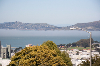 View of the Bay from Lafayette Park